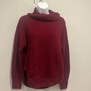 Wilfred burgundy sweater XS